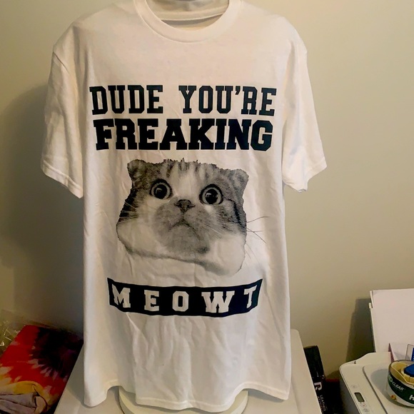 Spencer's Tops - NWOTS Size Medium Spencers Cat Shirt